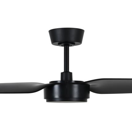 Lucci air 21615449 - Ventilateur de plafond CONDOR noir + télécommande