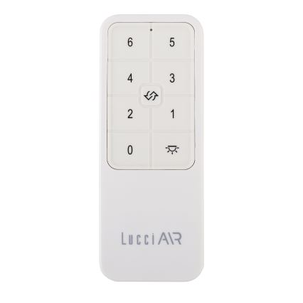 Lucci air 21615449 - Ventilateur de plafond CONDOR noir + télécommande