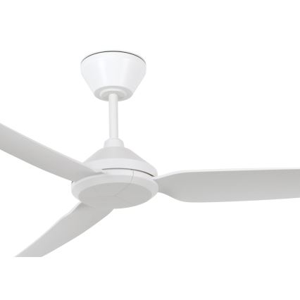 Lucci air 21616249 - Ventilateur de plafond POLIS IP55 blanc + télécommande