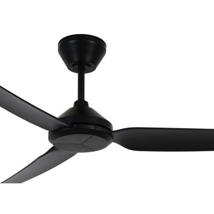 Lucci air 21616349 - Ventilateur de plafond POLIS IP55 noir + télécommande