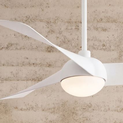 Lucci Air 21617049 - Ventilateur de plafond LED dimmable OSPREY 1xGX53/12W/230V Ø 132 cm blanc + télécommande