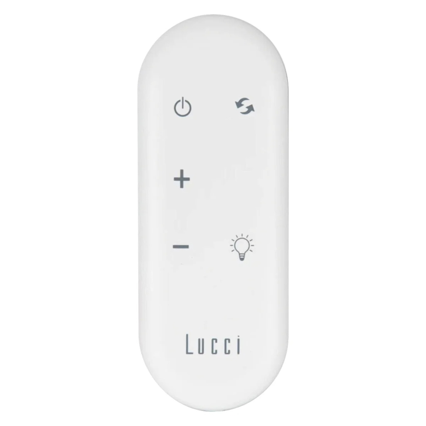 Lucci Air 21617049 - Ventilateur de plafond LED dimmable OSPREY 1xGX53/12W/230V Ø 132 cm blanc + télécommande