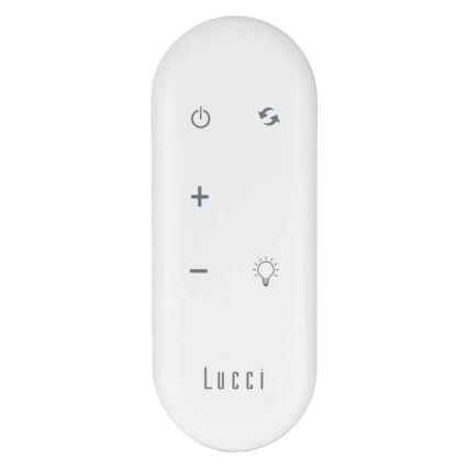 Lucci Air 21617149 - Ventilateur de plafond LED à intensité réglable OSPREY 1xGX53/12W/230V Ø 132 cm noir + télécommande