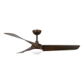 Lucci Air 21617249 - Ventilateur de plafond LED dimmable OSPREY 1xGX53/12W/230V diam. 132 cm bronze + télécommande