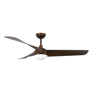 Lucci Air 21617249 - Ventilateur de plafond LED dimmable OSPREY 1xGX53/12W/230V diam. 132 cm bronze + télécommande