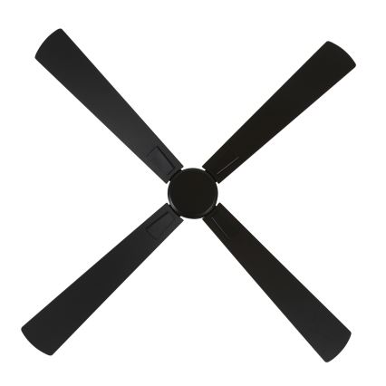 Lucci air 510523 - Ventilateur de plafond AIRFUSION CLIMATE noir + télécommande