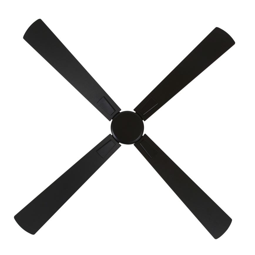 Lucci air 510523 - Ventilateur de plafond AIRFUSION CLIMATE noir + télécommande