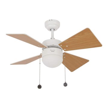 Lucci air 512114 - Ventilateur de plafond BREEZER 1xE27/60W/230V