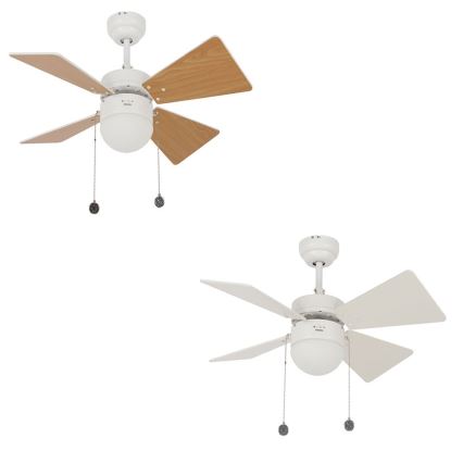 Lucci air 512114 - Ventilateur de plafond BREEZER 1xE27/60W/230V