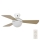 Lucci Air 512309 - Ventilateur de plafond AIRLIE HUGGER 2xE27/15W/230V beige/blanc + télécommande