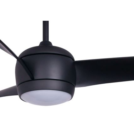 Lucci air 512910 - Ventilateur de plafond AIRFUSION NORDIC LED/20W/230V noir + télécommande