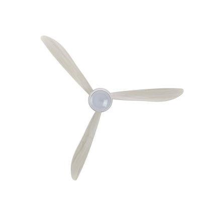 Lucci air 512911 - Ventilateur de plafond LED AIRFUSION NORDIC LED/20W/230V bois/blanc, Ø 142 cm + télécommande