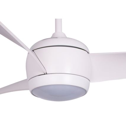 Lucci air 512911 - Ventilateur de plafond LED AIRFUSION NORDIC LED/20W/230V bois/blanc, Ø 142 cm + télécommande