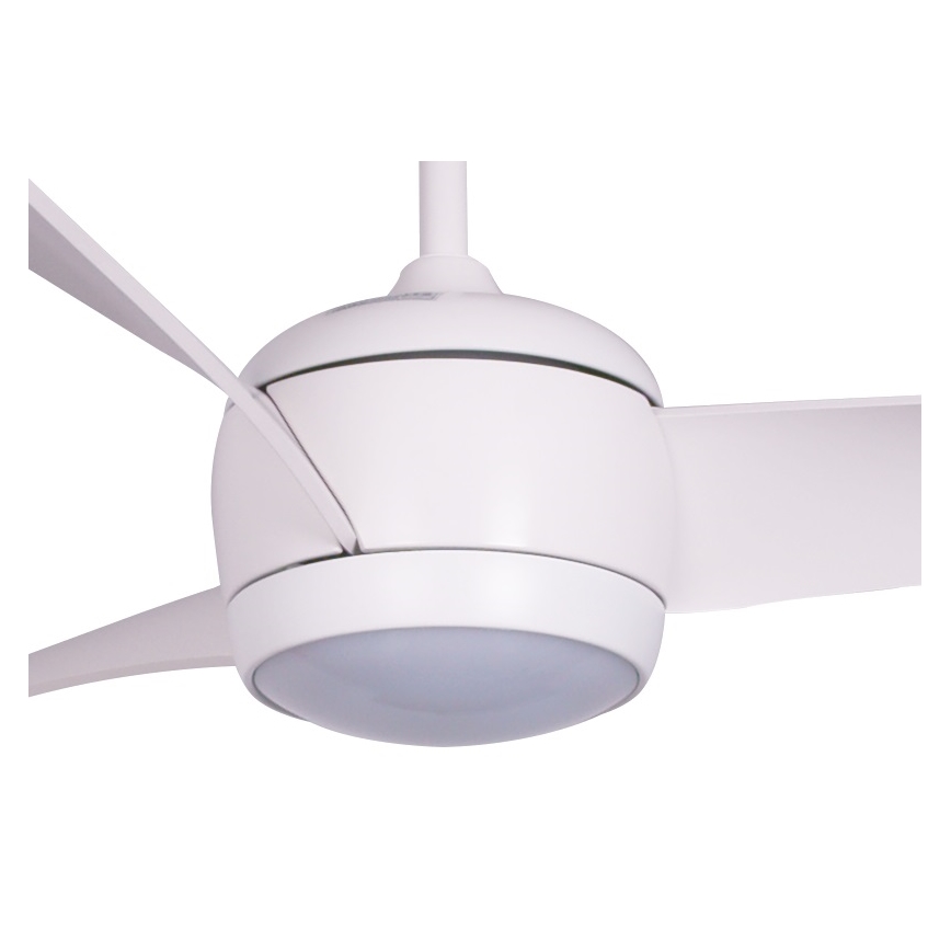 Lucci air 512911 - Ventilateur de plafond LED AIRFUSION NORDIC LED/20W/230V bois/blanc, Ø 142 cm + télécommande