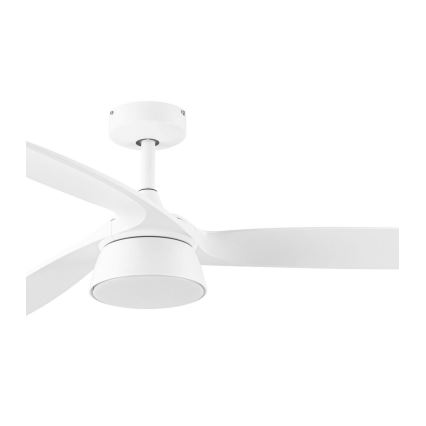 Lucci Air 513073 - ventilateur de plafond LED dimmable BRONX LED/18W/230V 3000/4000/6000K Ø 132 cm blanc + télécommande