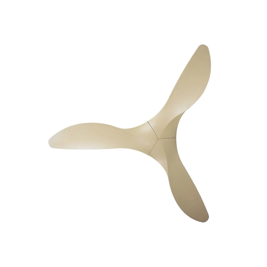 Lucci Air 514031 - Ventilateur de plafond KOTARA Ø 137 cm beige/blanc + télécommande