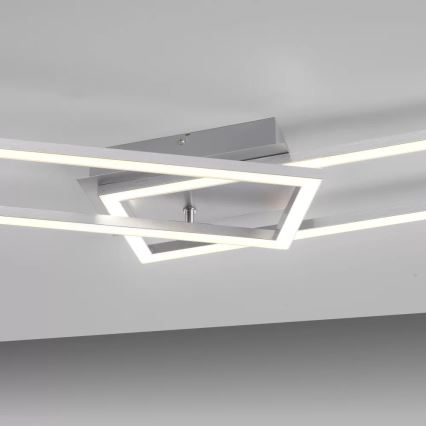 Luchten Direkt 14691-55 - Lustre monté en surface LED à intensité variable IVEN 2xLED/18W/230V