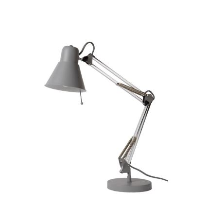 Lucide 03602/01/36 - lampe de table TERRA 1xE27/60W/230V gris