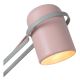 Lucide 05535/01/66 - Lampe de table enfant avec une pince BASTIN 1xE14/25W/230V rose