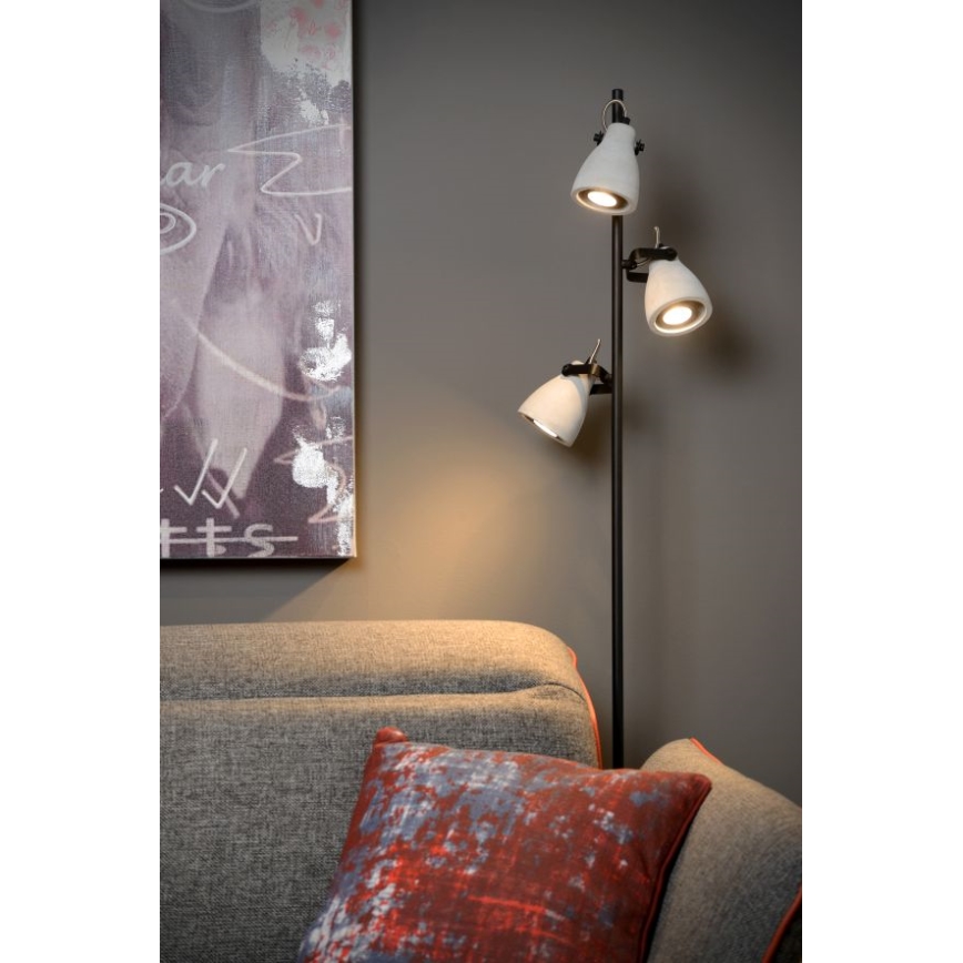 Lucide 05710/15/30 - Lampadaire LED CONCRI LED 3xGU10/5W/230V