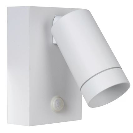 Lucide 09831/01/31 - Luminaire d'extérieur avec détecteur TAYLOR 1xGU10/50W/230V IP54