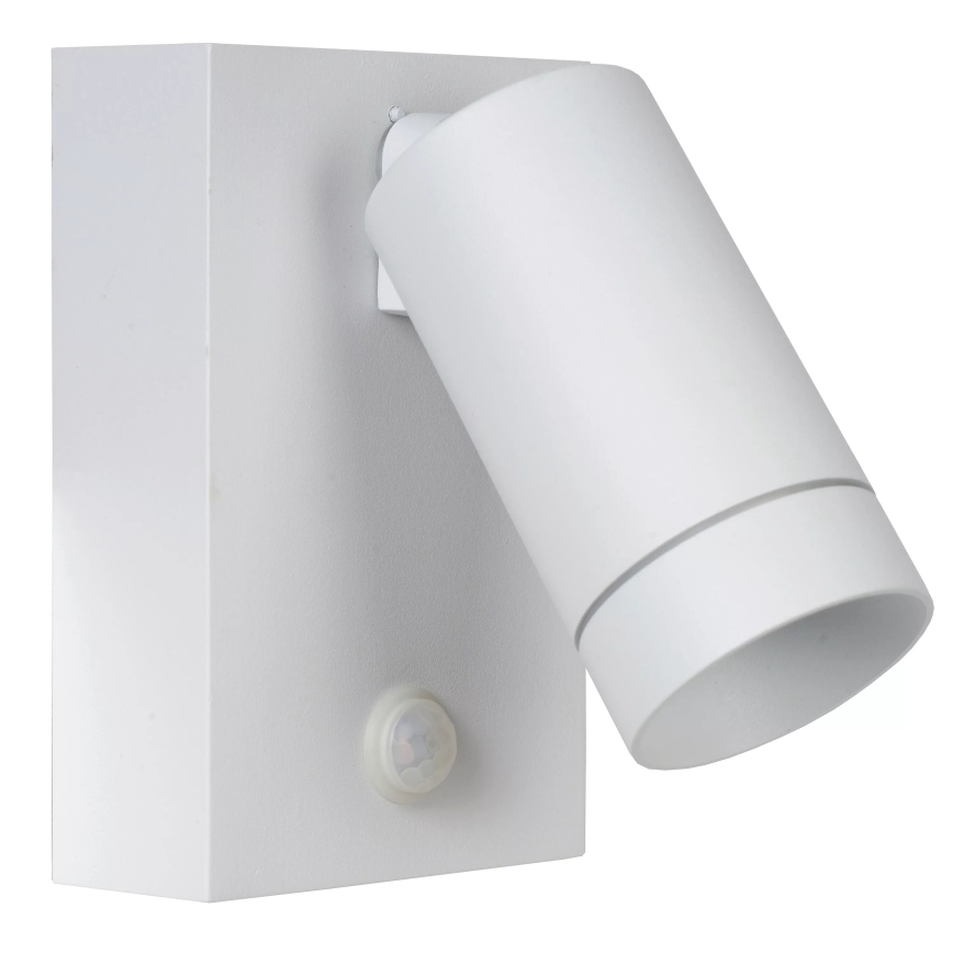 Lucide 09831/01/31 - Luminaire d'extérieur avec détecteur TAYLOR 1xGU10/50W/230V IP54