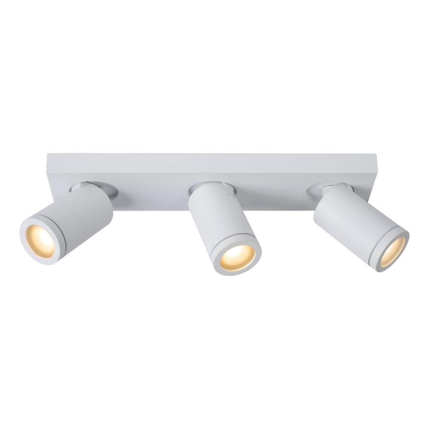 Lucide 09930/15/31 - Spot de salle de bain LED à intensité variable TAYLOR 3xGU10/5W/230V IP44