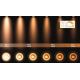 Lucide 09930/20/30 – Spot LED à intensité variable TAYLOR 4×GU10/5W/230V IP44
