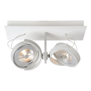 Lucide 09988/24/31 - Spot LED SPEKTRUM 2xG53/12W/12V blanc