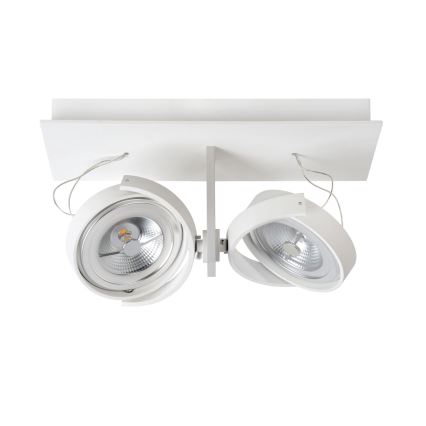 Lucide 09988/24/31 - Spot LED SPEKTRUM 2xG53/12W/12V blanc