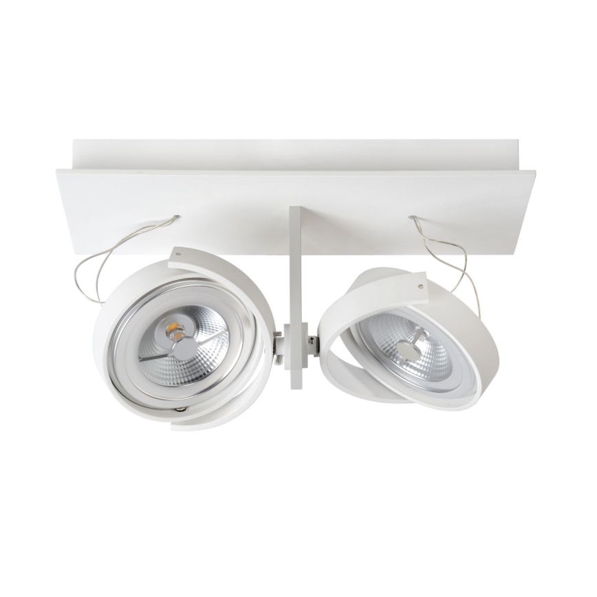 Lucide 09988/24/31 - Spot LED SPEKTRUM 2xG53/12W/12V blanc