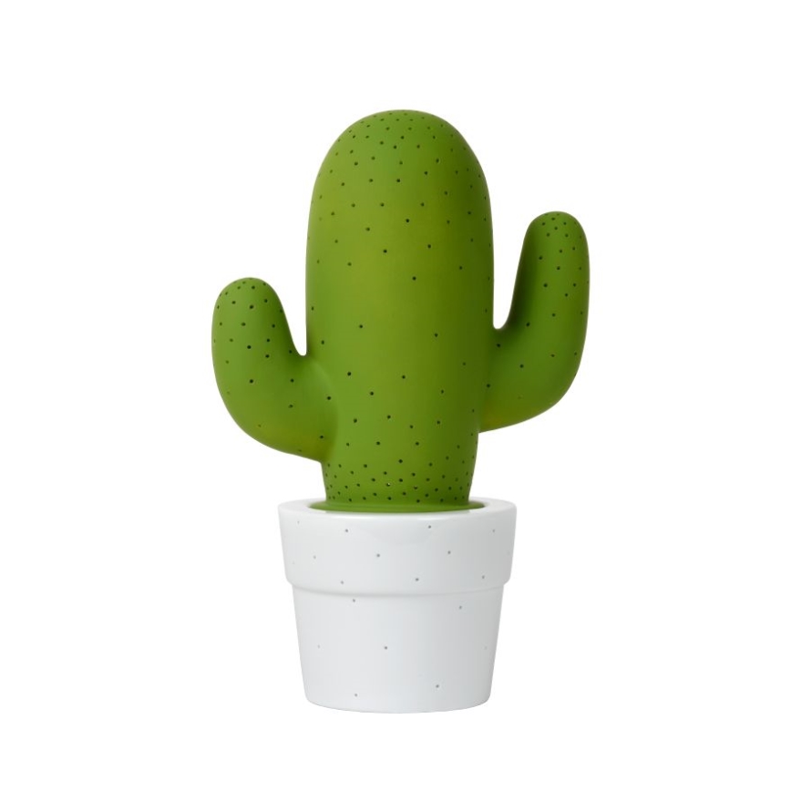Lucide 13513/01/33 - Lampe de table CACTUS 1xE14/25W/230V vert