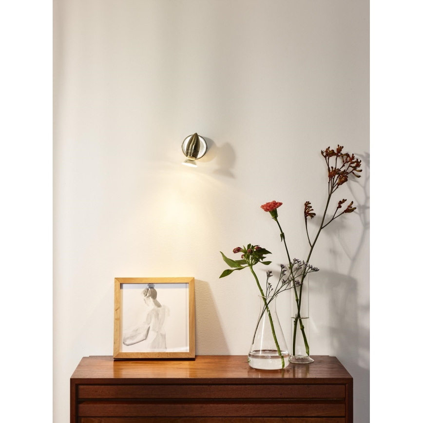 Lucide 13955/05/12 - Spot CARO-LED 1xGU10/5W/230V chrome mat