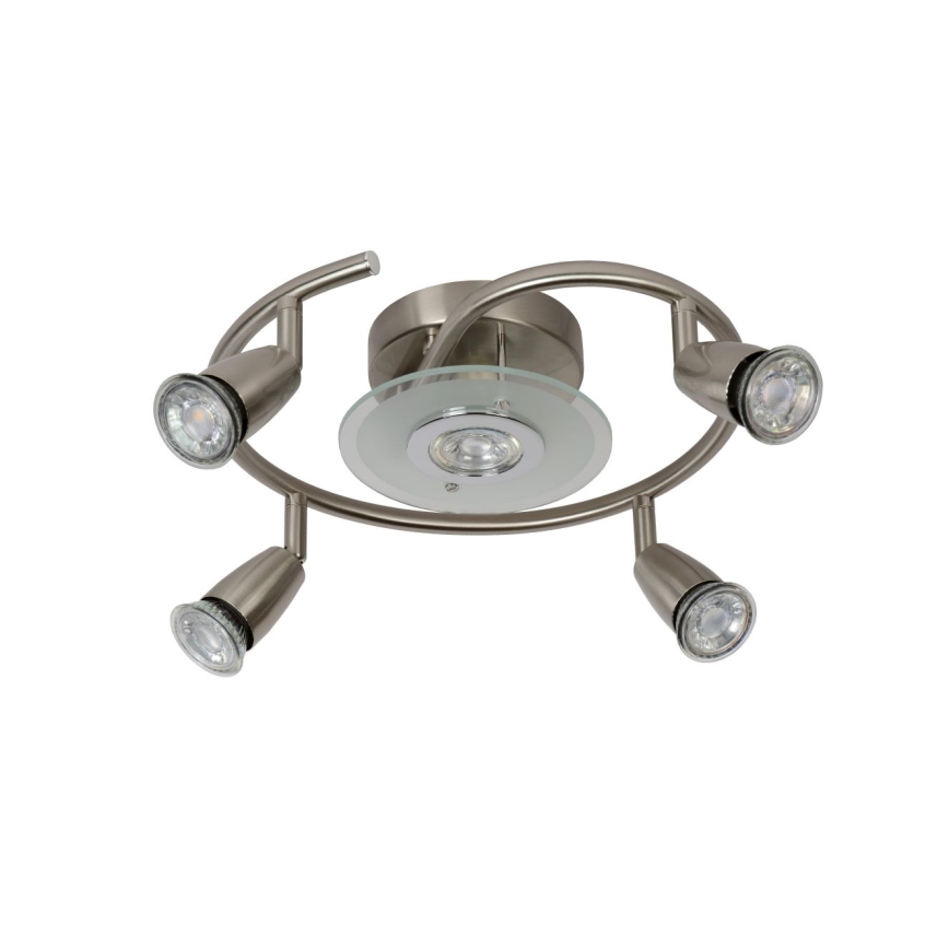 Lucide 13957/24/12 - Spot BINGO-LED 5xGU10/5W/230V chrome mat