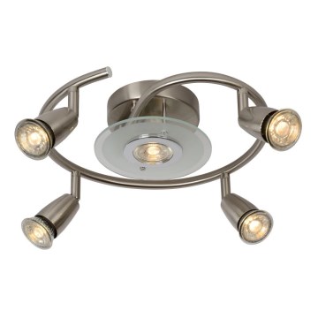 Lucide 13957/24/12 - Spot BINGO-LED 5xGU10/5W/230V chrome mat