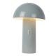 Lucide 15599/06/36 - Lampe de table LED à intensité modulable FUNGO LED/7,5W/230V gris