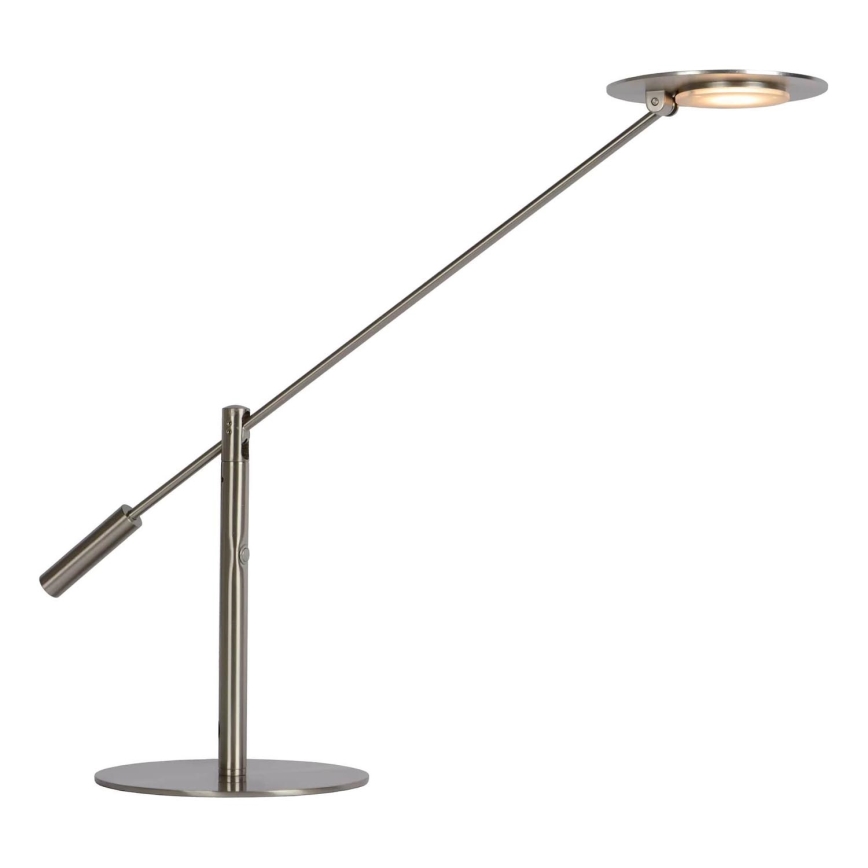 Lucide 19666/09/12 - Lampe de table à intensité variable ANSELMO LED/9W/230V chrome brillant