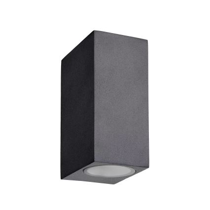 Lucide 22860/10/30 - Applique murale LED extérieure à intensité variable ZORA 2xGU10/5W/230V IP44