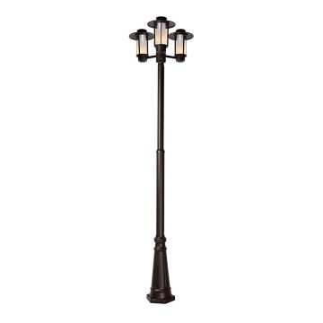 Lucide 27842/03/43 - Lampadaire extérieur GOESS 3xE27/23W/230V IP54