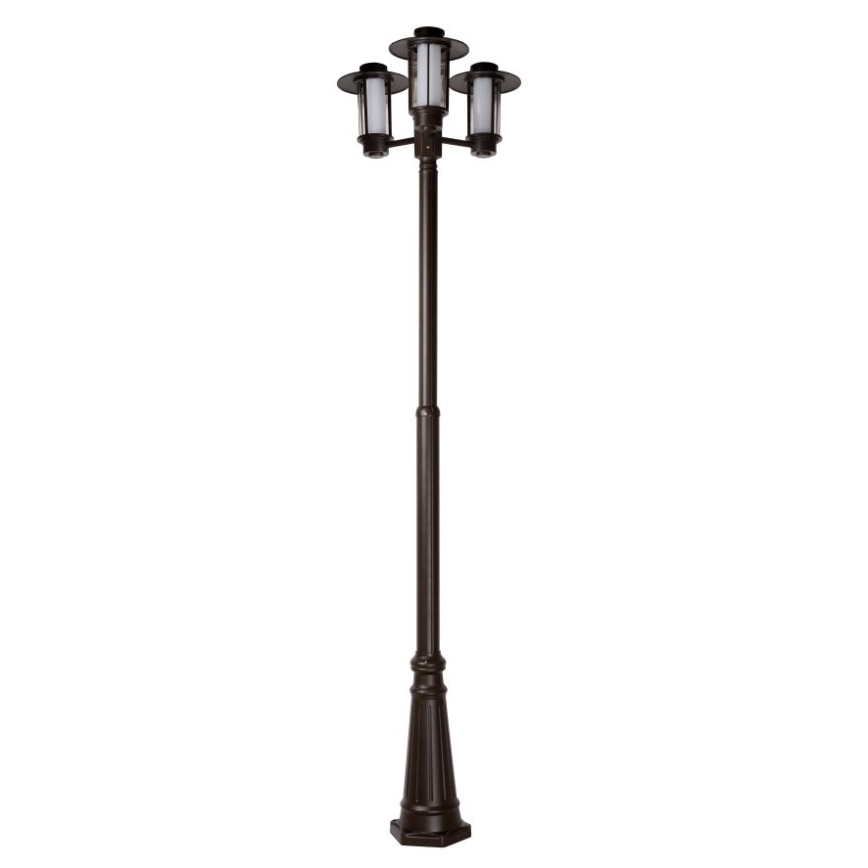 Lucide 27842/03/43 - Lampadaire extérieur GOESS 3xE27/23W/230V IP54