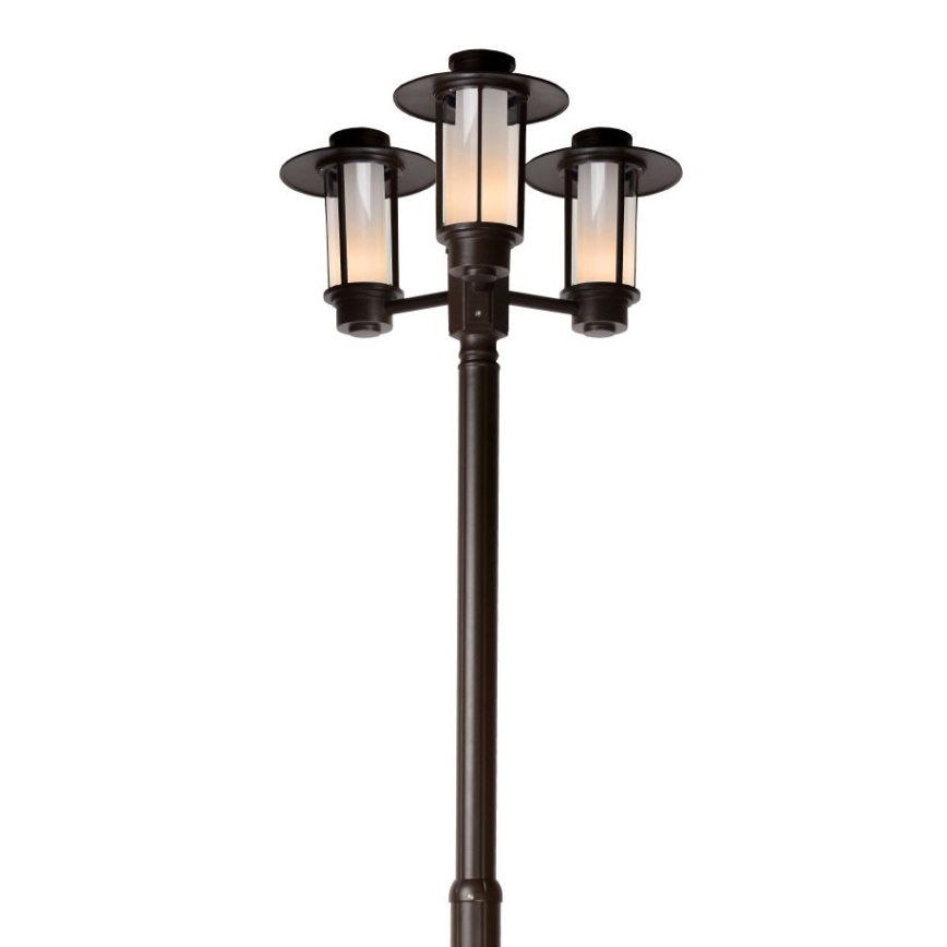 Lucide 27842/03/43 - Lampadaire extérieur GOESS 3xE27/23W/230V IP54