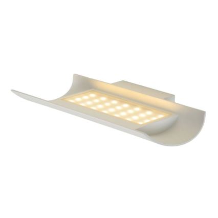 Lucide 27884/15/31 - Applique murale LED extérieure DYVOR-LED LED/15W/230V blanc 