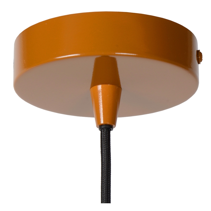 Lucide 30482/31/44 - Suspension filaire MISHA 1xE27/60W/230V orange