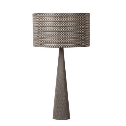 Lucide 30594/81/36 - lampe de table CONOS 1xE27/60W/230V gris