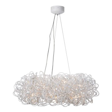 Lucide 31476/56/31 - Suspension LED GALILEO 14xG9/4W/230V blanc 93 cm