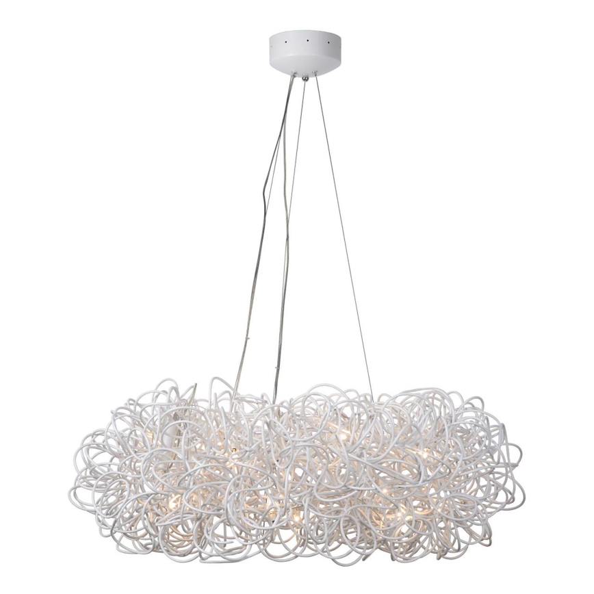 Lucide 31476/56/31 - Suspension LED GALILEO 14xG9/4W/230V blanc 93 cm