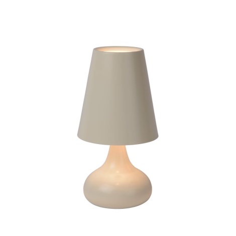 Lucide 34500/81/38 - lampe de table ISLA 1xE14/40W/230V beige