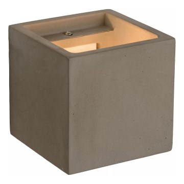 Lucide 35208/01/41 - Applique murale GIPSY 1xG9/25W/230V gris