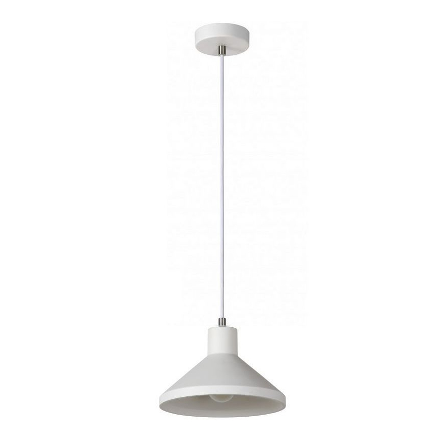 Lucide 35407/25/31 - Suspension GIPSY 1xE27/40W/230V blanc