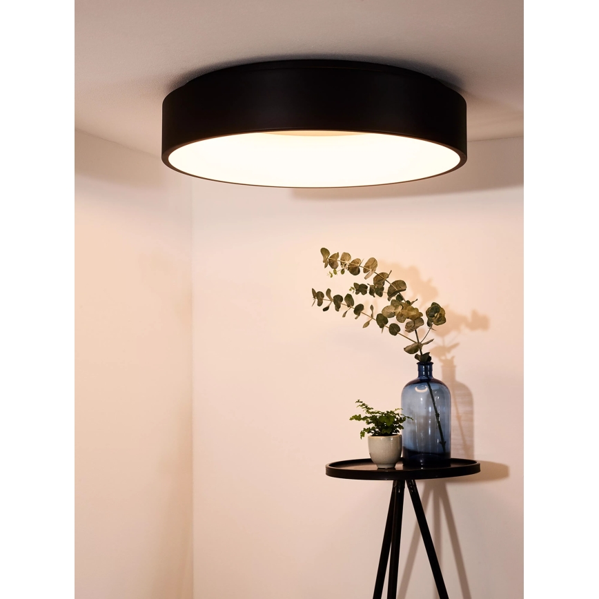Lucide 46100/42/30 - Plafonnier à intensité variable TALOWE LED/42W/230V noir